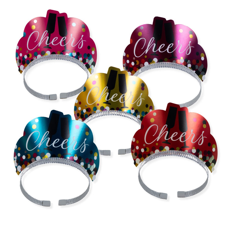 New Years Eve Colorful Confetti Party Kits For 10 People