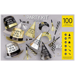 New Years Eve Party Kit For 100 People