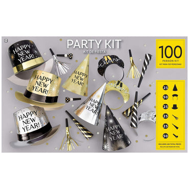 New Years Eve Party Kit For 100 People