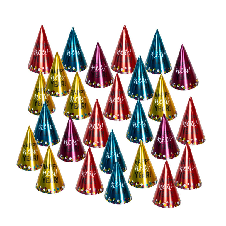 New Years Eve Colorful Confetti  Party Kit For 100 People