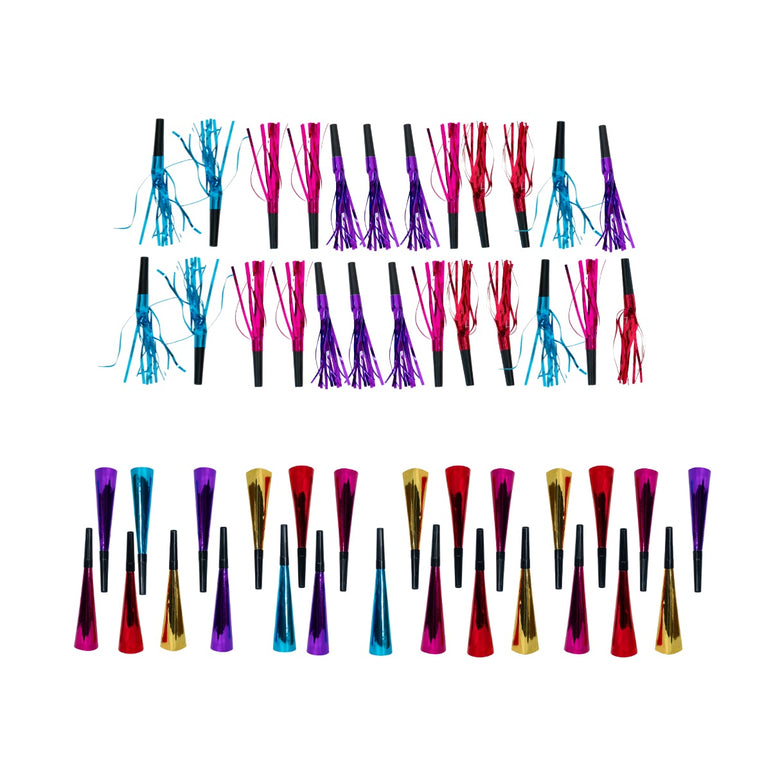 New Years Eve Colorful Confetti  Party Kit For 100 People