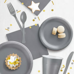 Premium Silver Tableware Set for 20 Guests