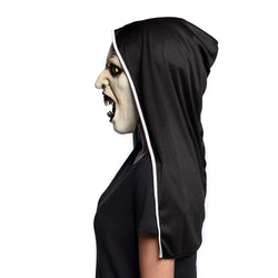 Adult Screaming Nun Latex Face Mask