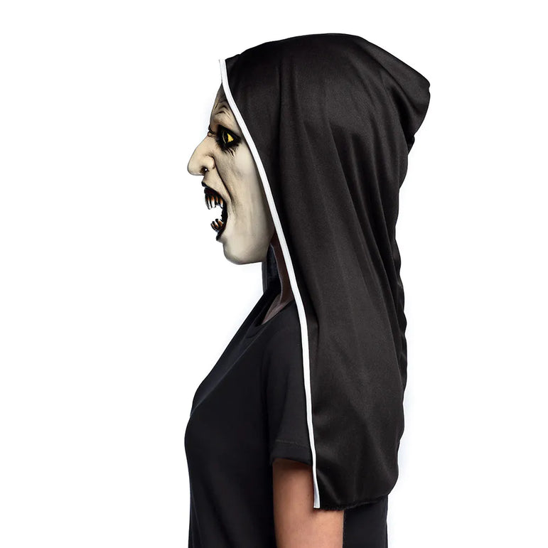 Adult Screaming Nun Latex Face Mask