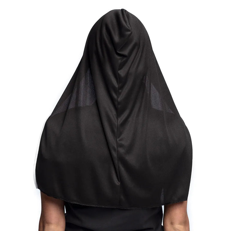 Adult Screaming Nun Latex Face Mask