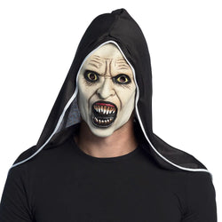 Adult Screaming Nun Latex Face Mask
