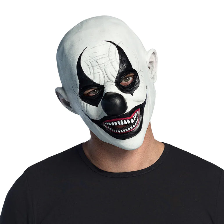 Adult Evil Clown Latex Head Mask