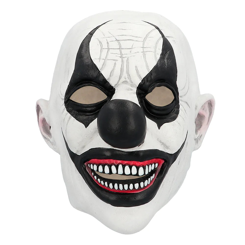 Adult Evil Clown Latex Head Mask