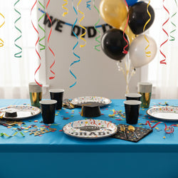 Congrats Grad No More Books Paper Plates 7 in 8 pcs
