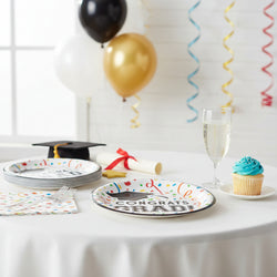 Congrats Grad No More Books Paper Plates 9 in 8 pcs