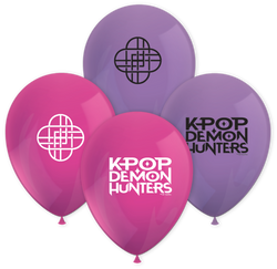 KPop Demon Hunters Latex Balloons 11in – 8pcs
