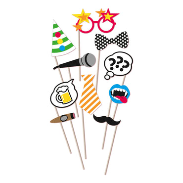 Birthday Party Photo Props 10pcs