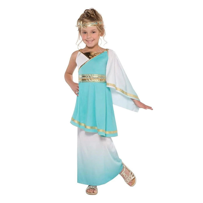 Child Roman Goddess Venus Girl Dress-Up Costume