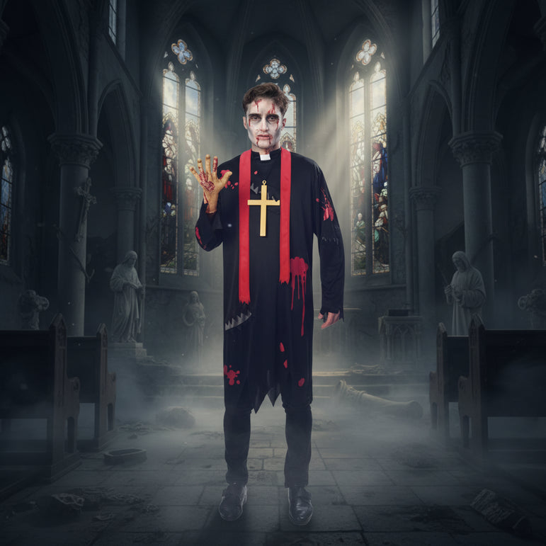 Adult Zombie Vicar Costume