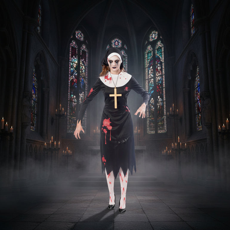 Adult Zombie Nun Costume