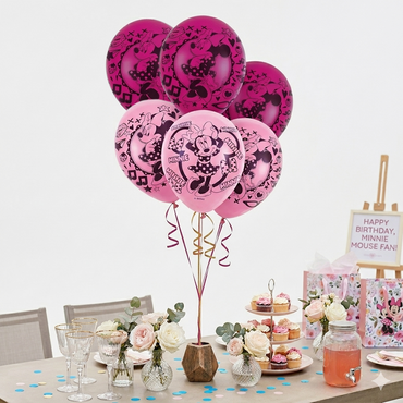 Minnie Mouse Latex Balloons 11in, 6pcs
