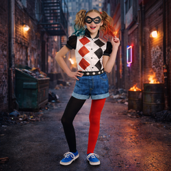 Child Harley Quinn Classic Costume