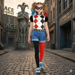 Child Harley Quinn Classic Costume