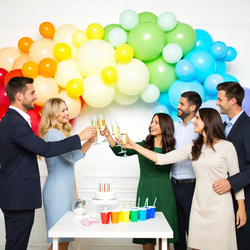 Multicolor DIY Garland Balloon Kits 78pcs