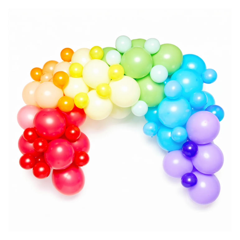 Multicolor DIY Garland Balloon Kits 78pcs