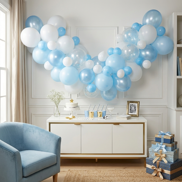 Blue DIY Garland Balloon Kits 70pcs