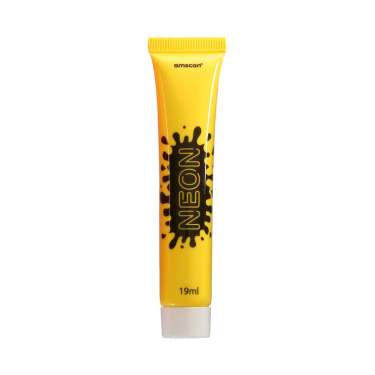 Halloween UV Neon Yellow Make Up