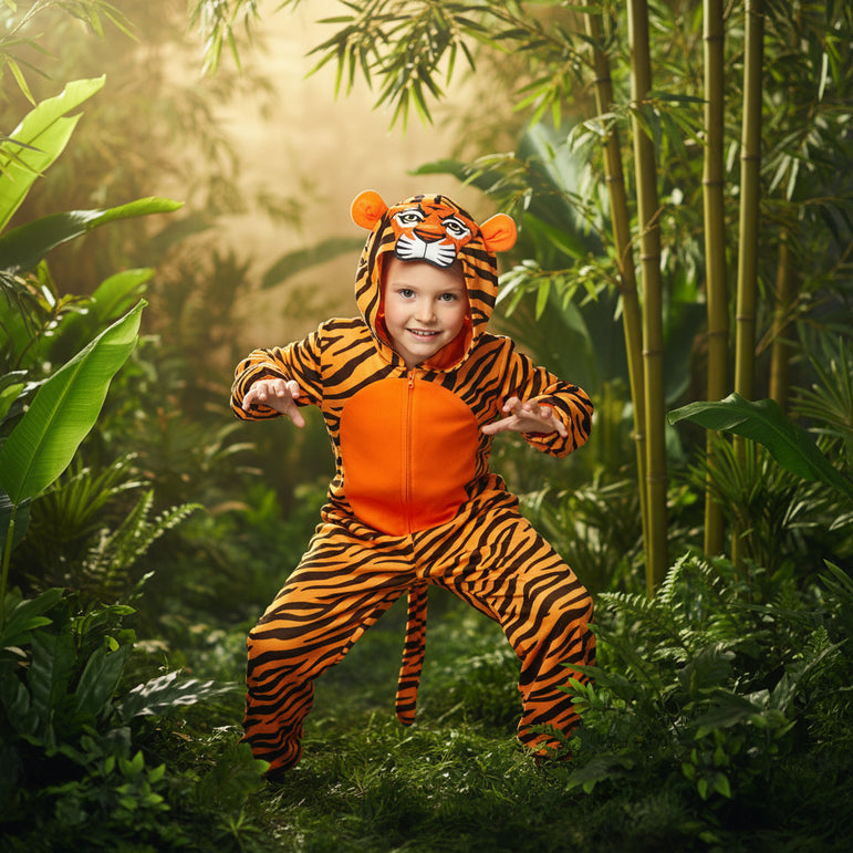 Child Tiger Onesie Costume