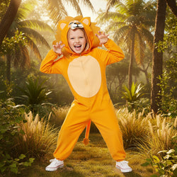 Child Lion Animal Onesie Costume