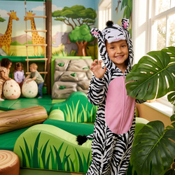 Child Zebra Onesie Costume