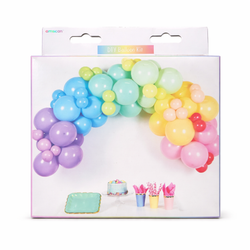 Pastel Multicolor DIY Garland Balloon Kit 4m, 48pcs