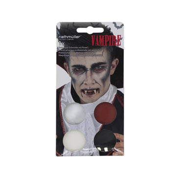 Halloween Aqua Dracula Vampire Face Paint Kit