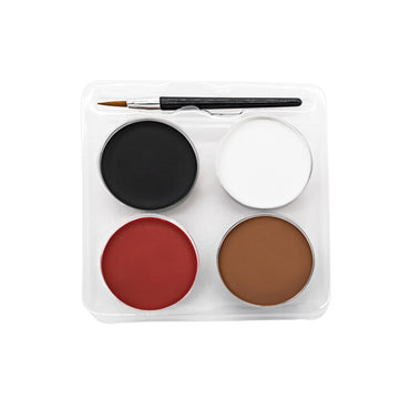 Halloween Aqua Voodoo Doll Face Paint Kit