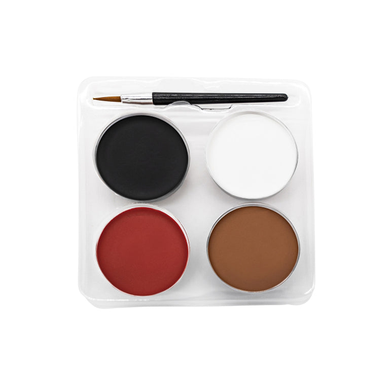 Halloween Aqua Voodoo Doll Face Paint Kit