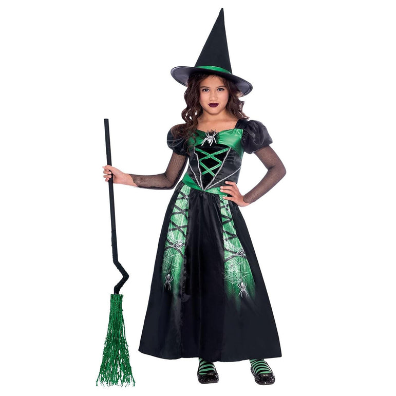 Child Spider Witch Costume