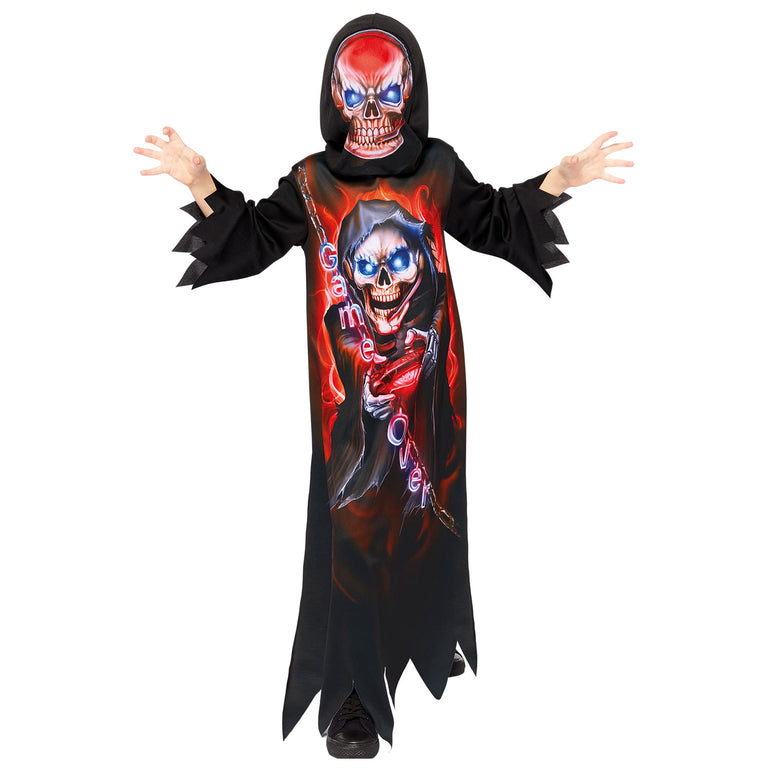 Child Gaming Reaper Boy Costume
