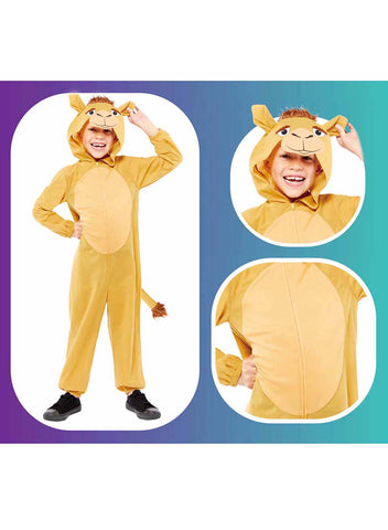 Child Camel Jumpsuit Costume