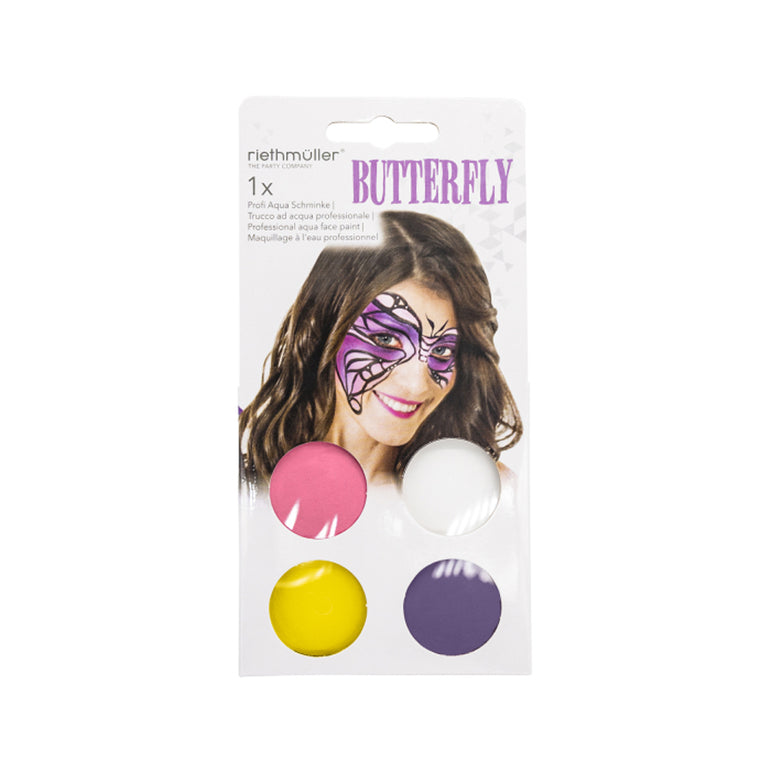 Halloween Aqua  Butterfly Make Up Kit