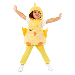 Child Easter Plush Chick Tabard Costume