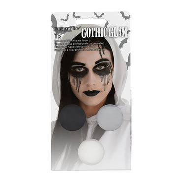 Aqua Gothic Glam Face Paint Kit