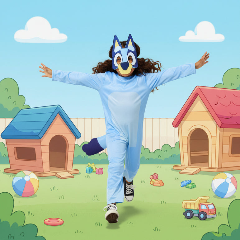Child Bluey Sustainable Costume