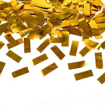 Gold Confetti Cannons Foil 40cm