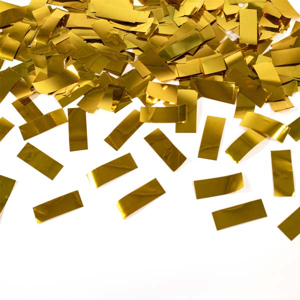 Gold Confetti Cannons Foil 60cm