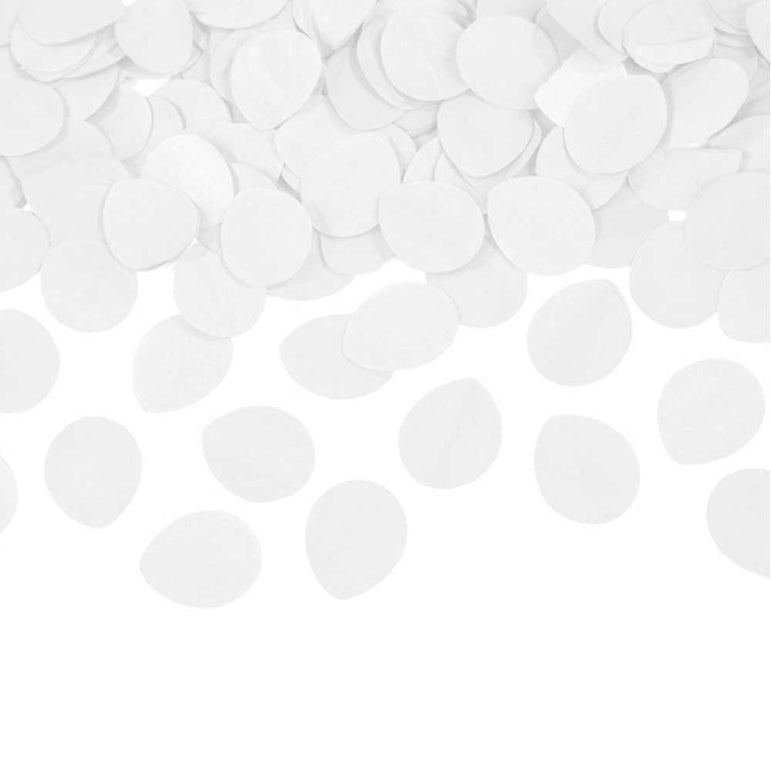 Rose Petals White Confetti Cannon Paper 60cm