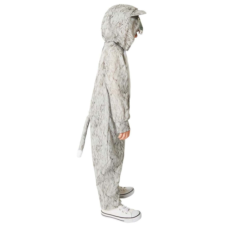 Child Wolf Onesie Dress-Up Costume