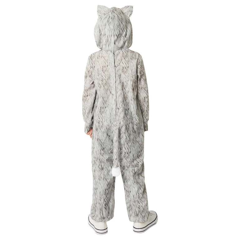 Child Wolf Onesie Dress-Up Costume
