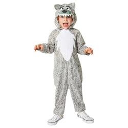 Child Wolf Onesie Dress-Up Costume