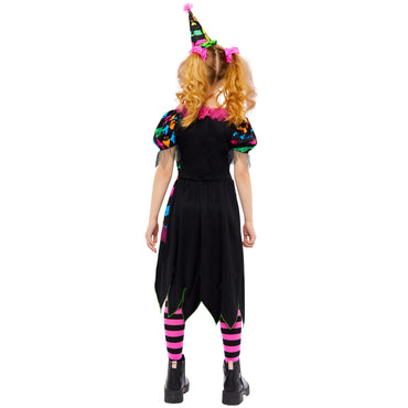 Child Funhouse Horror Clown Girl Costume