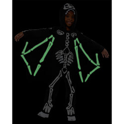 Child Skeleton Pterodactyl Glow-in-the-Dark Costume