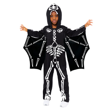 Child Skeleton Pterodactyl Glow-in-the-Dark Costume