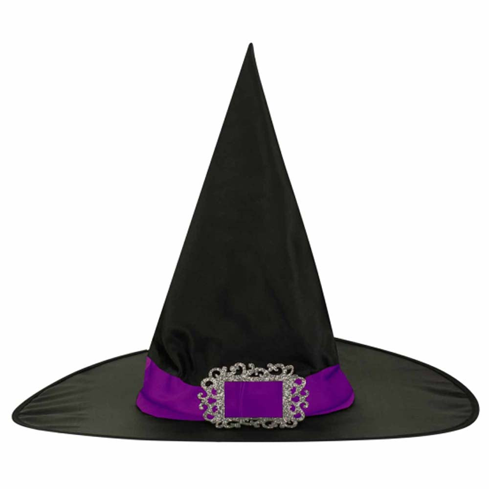 Witch Hat Purple Band One Size